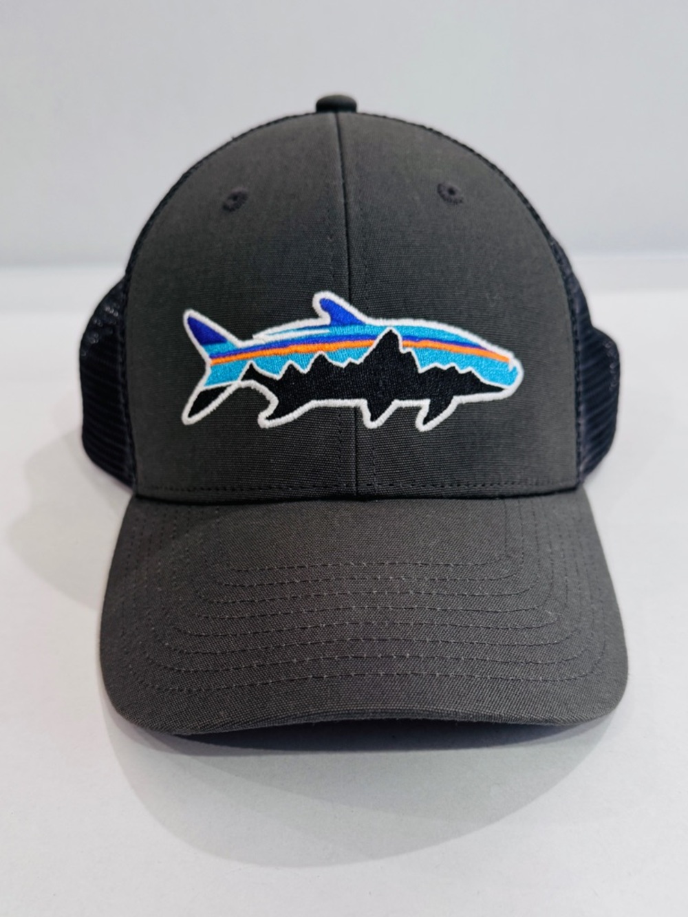 Patagonia Fitz Roy Tarpon Trucker Hat - Forge Grey